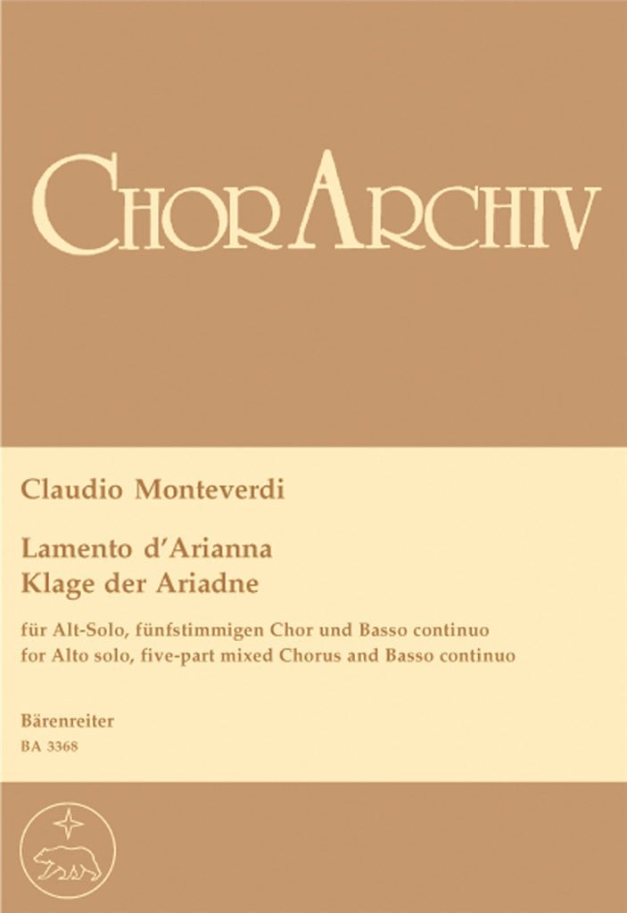 Lamento dArianna - Klage der Ariadne